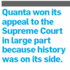 法律上:<i>Quanta</i>确定专利用尽的价值