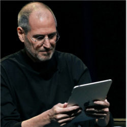史蒂夫·乔布斯和苹果iPad