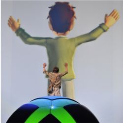 Kinect回应身体运动