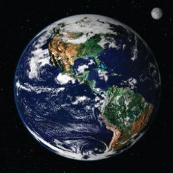 来自外太空的地球样本JPG图像