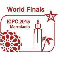 Marrakech ICPC 2015的徽标。
