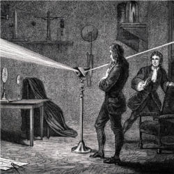 艾萨克·牛顿的棱镜