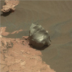 火星上的金属陨石