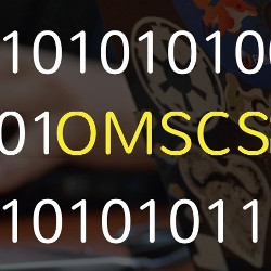 OMSCS首字母和二进制代码，插图