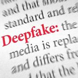 字典中的DeepFake条目显示了部分定义。