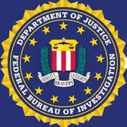 美国联邦调查局印章。